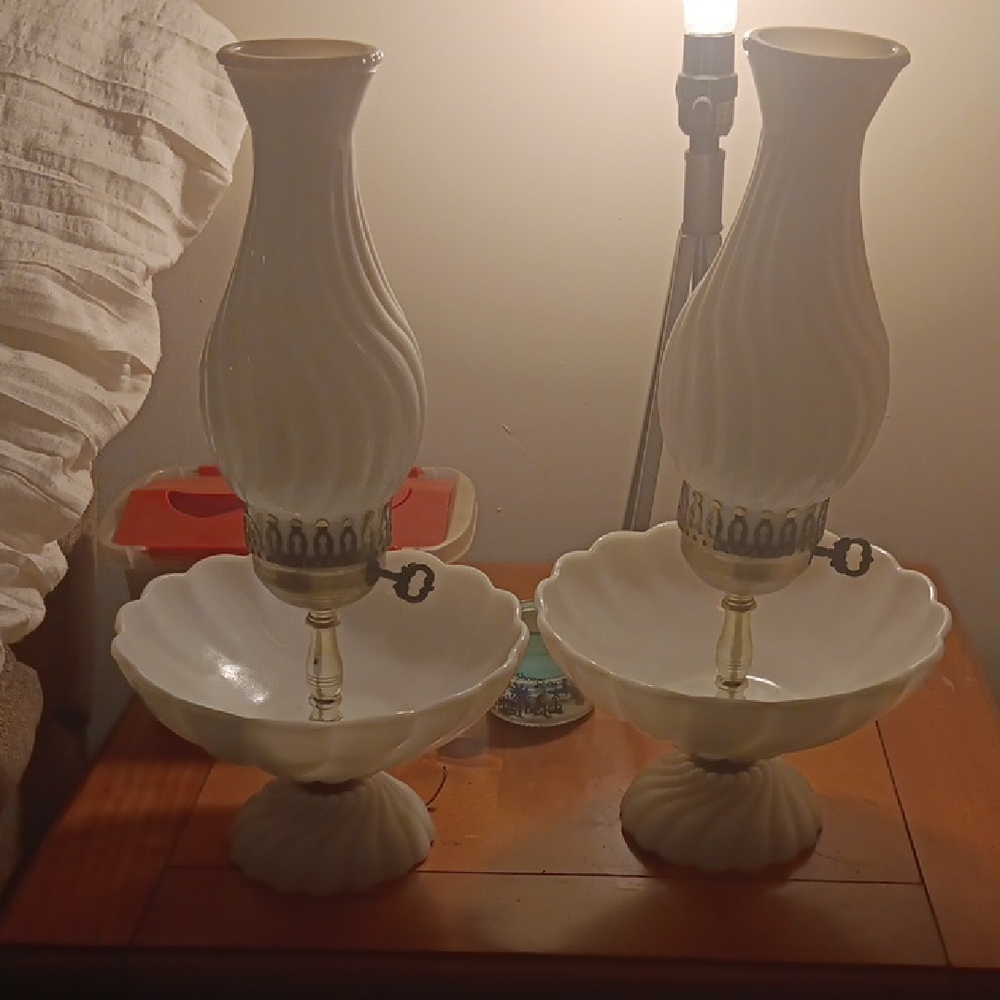 Elegant White Table Lamps